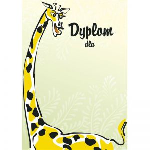 Dyplom Argo Żyrafa 170g 25szt